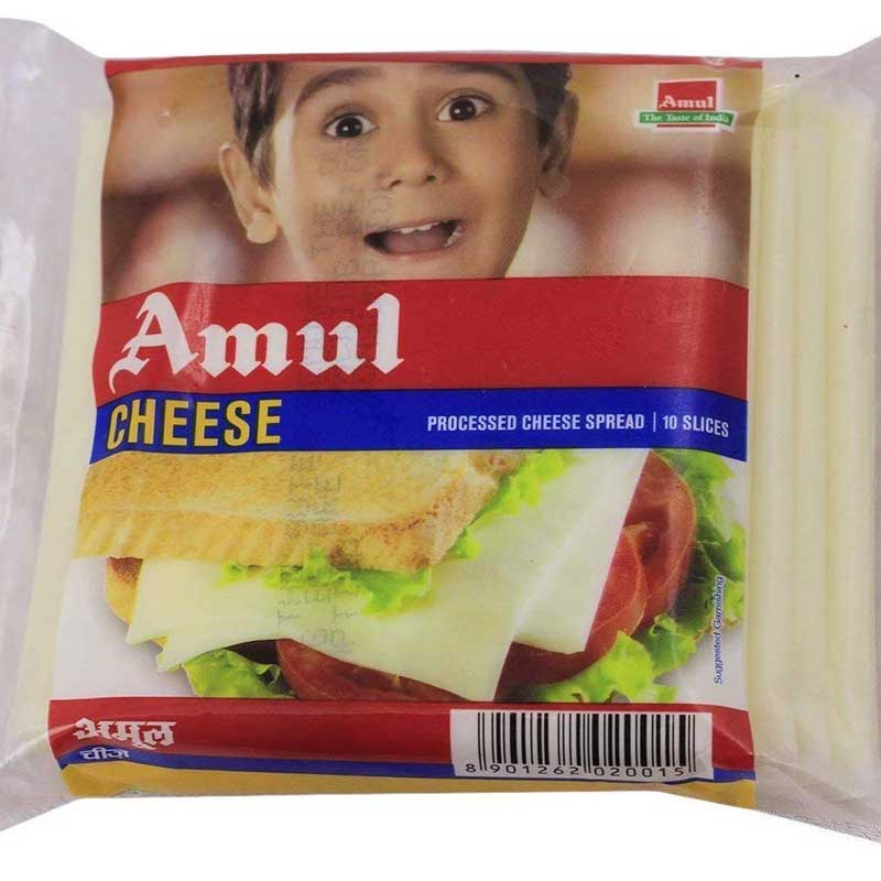 3056508f232f73fb35d604083b0dad4b Amul Cheese slices - Image 1